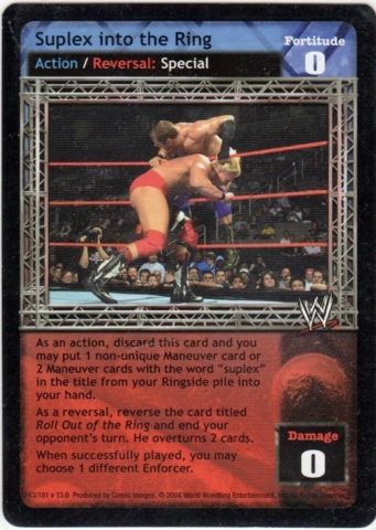 Suplex into the Ring